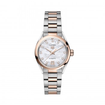 Réplique de femme TAG Heuer Carrera 29 mm bicolore WBN2450.BD0569