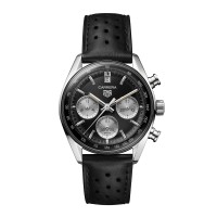 Réplique de homme TAG Heuer Carrera Chronographe 39 mm Noire CBS2210.FC6534