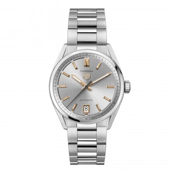 Réplique de femme TAG Heuer Carrera Date 36 mm argentée WBN2310.BA0001