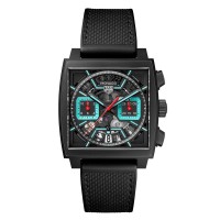 Copie de homme TAG Heuer Monaco Chronographe 39 mm Titane Turquoise CBL2184.FT6236 Copie de homme TAG Heuer Monaco Chronographe 39 mm Titane Turquoise CBL2184.FT6236