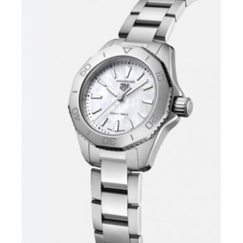 Réplique de femme TAG Heuer Aquaracer Professional 200 30 mm, boîtier en nacre, référence WBP1418.BA0622