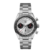 Imitation homme TAG Heuer Carrera Chronographe 39 mm Argent CBS2216.BA0041