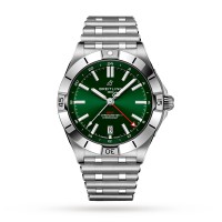 Réplique de Breitling Chronomat Automatic GMT 40 à cadran vert A32398101L1A1 Réplique de Breitling Chronomat Automatic GMT 40 à cadran vert A32398101L1A1
