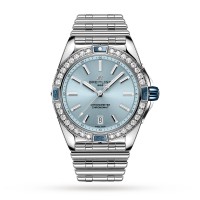 Copie de Breitling Super Chronomat Automatic 38 avec bracelet en acier inoxydable bleu A17356531C1A1