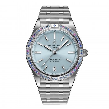Copie de Breitling Chronomat Automatic 36 pour femme, bracelet en acier inoxydable bleu glacier des mers du Sud, G10380611C1G1 Copie de Breitling Chronomat Automatic 36 pour femme, bracelet en acier inoxydable bleu glacier des mers du Sud, G10380611C1G1