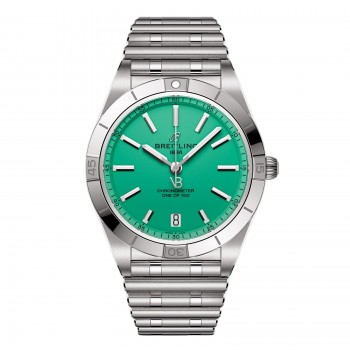 Imitation femme Breitling Chronomat Automatic 36 mm Victoria Beckham édition limitée Peppermint A103801A1L1A1