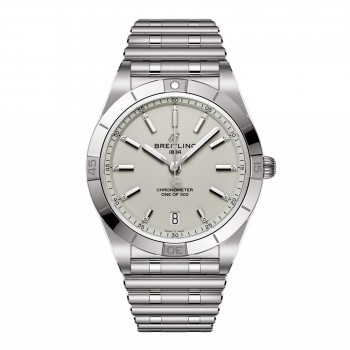 Réplique Montre femme Breitling Chronomat Automatic 36 mm Victoria Beckham, édition limitée gris tourterelle A103801A1G1A1