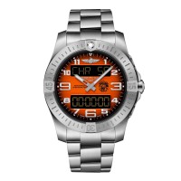 Réplique de homme Breitling Aerospace B70 Orbiter 25e anniversaire 43 mm, titane orange EB70101A1O1E1