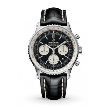 Imitation Breitling Navitimer B01 Chronographe 43, bracelet en cuir noir AB0121211B1P2 Imitation Breitling Navitimer B01 Chronographe 43, bracelet en cuir noir AB0121211B1P2