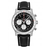 Copie de Breitling Navitimer 1 B01 Chronographe 43, réplique, bracelet en cuir, fermoir déployant, cadran noir, pour homme, AB0121211B1X2 Copie de Breitling Navitimer 1 B01 Chronographe 43, réplique, bracelet en cuir, fermoir déployant, cadran noir, pour homme, AB0121211B1X2
