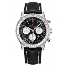 Copie de Breitling Navitimer 1 B01 Chronographe 43, réplique, bracelet en cuir, fermoir déployant, cadran noir, pour homme, AB0121211B1X2 Copie de Breitling Navitimer 1 B01 Chronographe 43, réplique, bracelet en cuir, fermoir déployant, cadran noir, pour homme, AB0121211B1X2