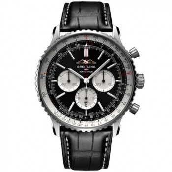 Réplique Montre Breitling Navitimer B01 Chronographe 46 mm pour homme, noire, AB0137211B1P1 Réplique Montre Breitling Navitimer B01 Chronographe 46 mm pour homme, noire, AB0137211B1P1