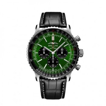 Copie de Breitling Navitimer B01 Chronographe 46 Acier inoxydable Cadran vert AB0137241L1P1 Copie de Breitling Navitimer B01 Chronographe 46 Acier inoxydable Cadran vert AB0137241L1P1
