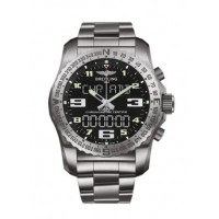 Copie de Breitling Professional Cockpit B50 Chronographe en titane pour homme EB5010221B1E1