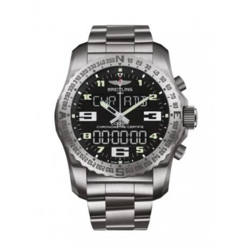 Copie de Breitling Professional Cockpit B50 Chronographe en titane pour homme EB5010221B1E1