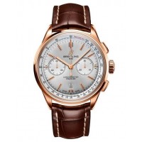 Imitation Chronographe Breitling Premier B01 42 Or Rouge RB0118371G1P1