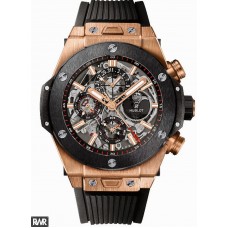 Copie Hublot Big Bang Chrono Quantième Perpétuel King Gold Céramique 406.OM.0180.RX