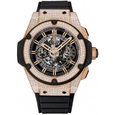 Copie Hublot King Power Unico King Or Pave 701.OX.0180.RX.1704