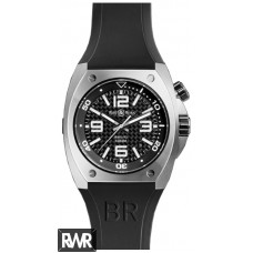 Réplique Bell & Ross Marine Automatic BR 02-92 Fibre d'acier