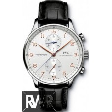 Réplique IWC Portugaise Chronographe Automatique Acier IW371401