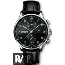 Réplique IWC Portugaise Chrono Automatique Acier Homme IW371438