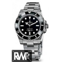 Réplique Rolex Submariner 40 mm sans date Lunette en céramique 114060-97200