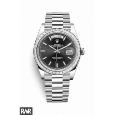 Réplique de montre Rolex Day-Date 40 Platine 228396TBR