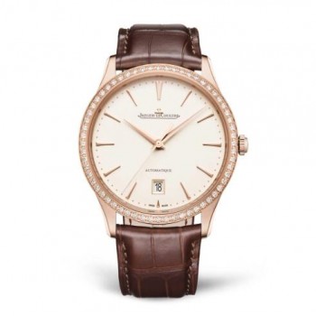 Copie de Jaeger-LeCoultre Master Ultra Thin Date en or rouge et diamants 1232501 Copie de Jaeger-LeCoultre Master Ultra Thin Date en or rouge et diamants 1232501