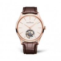 Réplique Montre Jaeger-LeCoultre Master Tourbillon Ultrathin en or rose 1682410