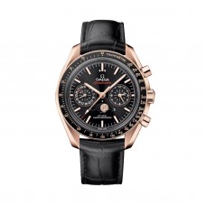 Imitation homme Omega Speedmaster Moonphase 44 mm noire O30463445201001