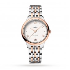 Copie de femme Omega De Ville Prestige Co-Axial Master Chronometer 34 mm, blanche O43420342002001