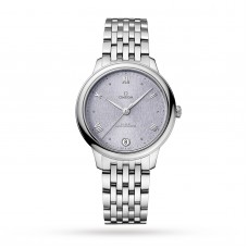 Copie de femme Omega De Ville Prestige Co-Axial Master Chronometer 34 mm bleue O43410342003001
