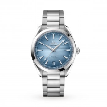 Copie de Omega Seamaster Aqua Terra 150M Co-Axial Master Chronometer 41 mm Bleu Été O22010412103005