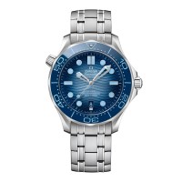 Copie de Omega Seamaster Diver 300M Co-Axial Master Chronometer 42 mm Bleu Été O21030422003003