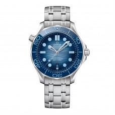 Copie de Omega Seamaster Diver 300M Co-Axial Master Chronometer 42 mm Bleu Été O21030422003003