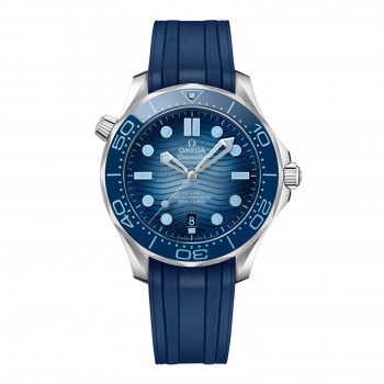 Réplique de Omega Seamaster Diver 300M Co-Axial Master Chronometer 42 mm Bleu Été O21032422003002