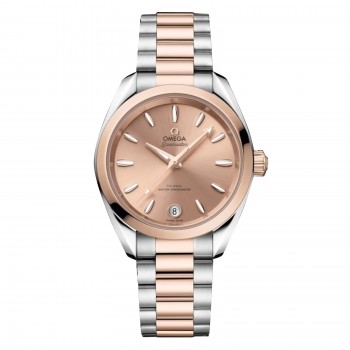 Réplique de femme Omega Seamaster Aqua Terra Shades 34 mm, rose O22020342010001