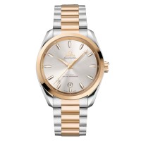 Réplique Montre Omega Seamaster Aqua Terra Shades 38 mm pour femme, couleur argent, référence O22020382002002