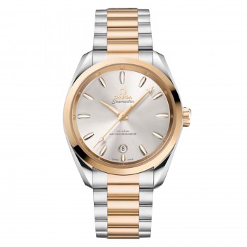 Réplique Montre Omega Seamaster Aqua Terra Shades 38 mm pour femme, couleur argent, référence O22020382002002