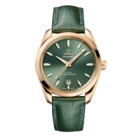 Imitation femme Omega Seamaster Aqua Terra Shades 38 mm, verte, O22053382010001