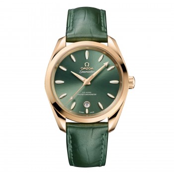 Imitation femme Omega Seamaster Aqua Terra Shades 38 mm, verte, O22053382010001