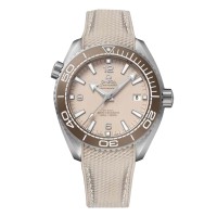 Réplique de homme Omega Seamaster Planet Ocean 600M 43,5 mm Beige O21532442109001