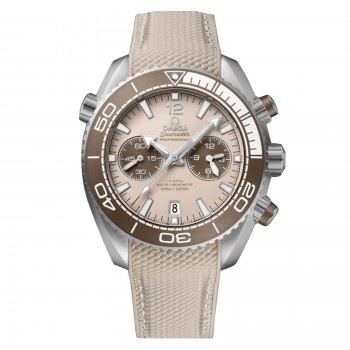 Imitation homme Omega Seamaster Planet Ocean 600M 45,5 mm Beige O21532465109001