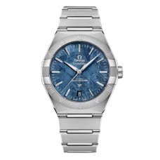 Imitation homme Omega Constellation 41 mm bleue O13130412199003
