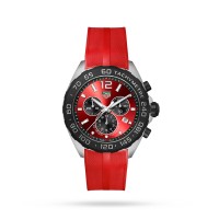 Réplique de homme TAG Heuer Formula 1 Chronographe 43 mm Rouge CAZ101AN.FT8055