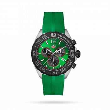 Copie de homme TAG Heuer Formula 1 Chronographe 43 mm Verte CAZ101AP.FT8056