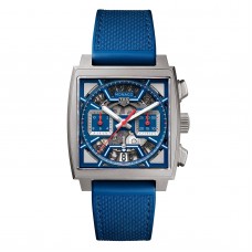 Réplique de homme TAG Heuer Monaco Chronographe 39 mm Titane Bleu CBL2182.FT6235