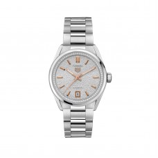 Copie de femme TAG Heuer Carrera 36 mm, diamants, argent, WBN231B.BA0001