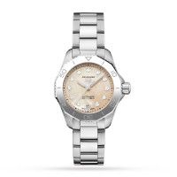 Réplique de femme TAG Heuer Aquaracer 30 mm, couleur caramel. Exclusive Swiss Group Watches WBP2417.BA0622