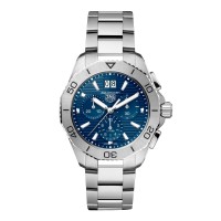 Réplique Montre homme TAG Heuer Aquaracer Professional 200 Chronographe 40 mm Bleu CBP1113.BA0627